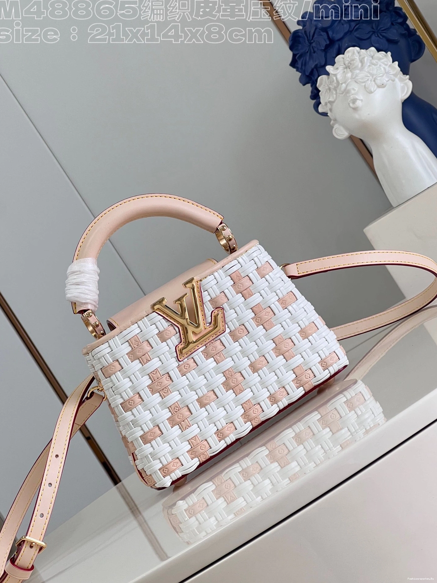 FS CHEAP MINI-21*14*8CM LOUIS VUITTON CAPUCINES 0719